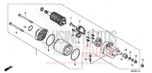 DEMARREUR (FJS600A9-2KO/FJS600AB/DB) FJS600AB de 2011
